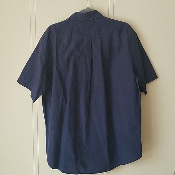 TOMMY Hilfiger LG button shirt flag striped colors - Picture 4 of 7